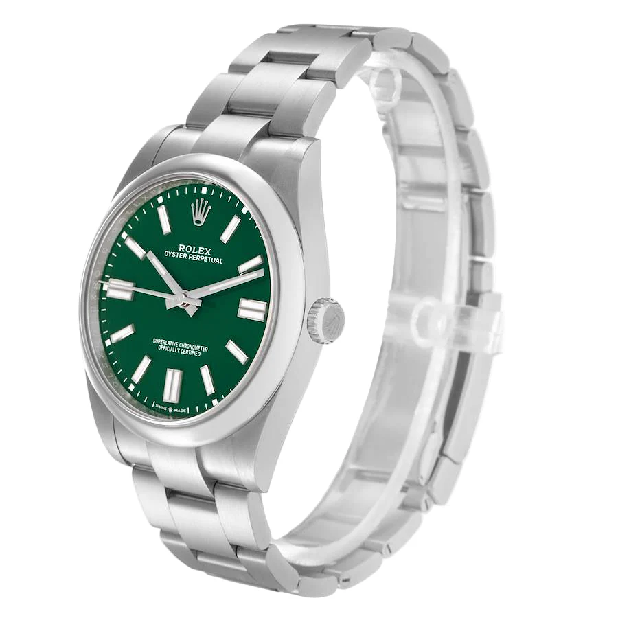 Rolex Oyster Perpetual Green - Image 5