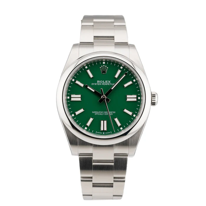 Rolex Oyster Perpetual Green - Image 6