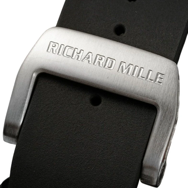 Richard Mille Tourbillon Aerodyne On Black Rubber Strap 50mm - Image 4