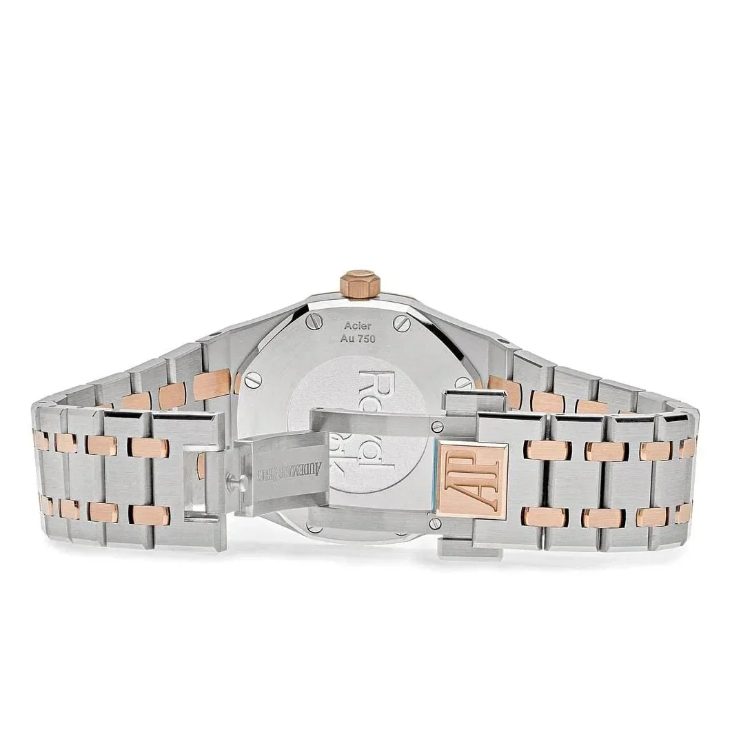 Audemars Piguet Royal Oak Stainless Steel Rose Gold Diamond - Image 3