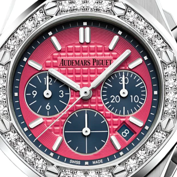 Royal Oak Offshore Selfwinding Chronograph 37mm Pink Dial in Steel 26231ST - Image 4