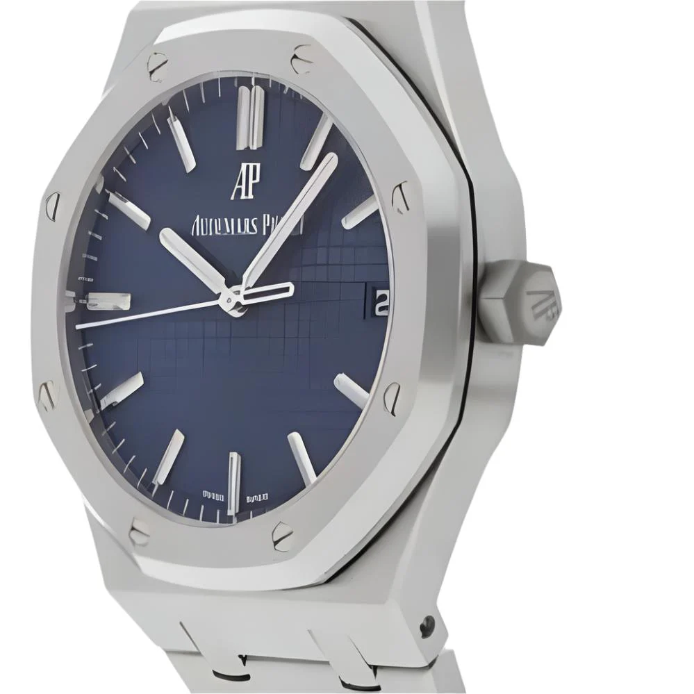 Audemars Piguet Royal Oak  Blue Plate Steel Steel - Image 3