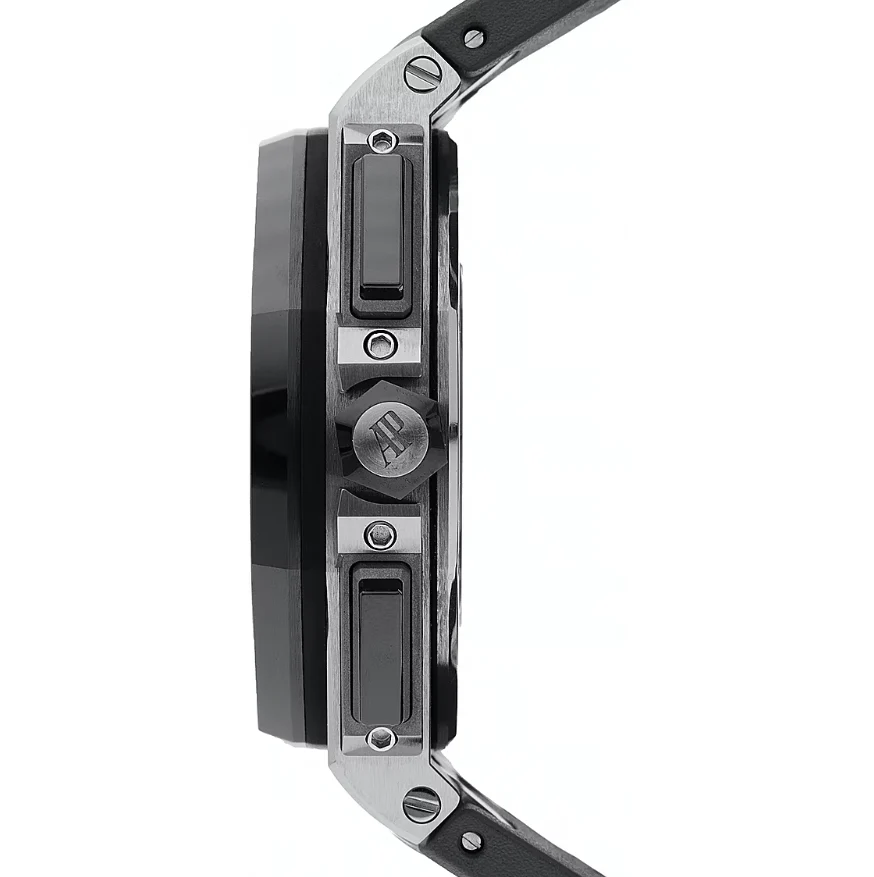 Audemars Piguet Royal Oak Offshore Novelty Chronograph Platinum Blue/Black - Image 3