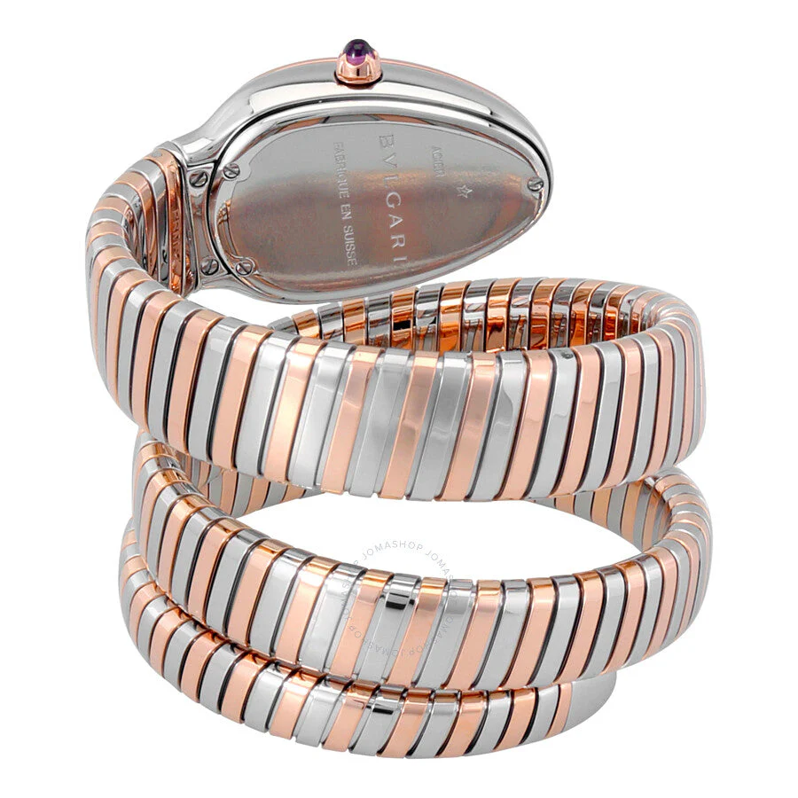 Serpenti Tubogas Silver Opaline Dial Quartz Ladies Watch - Image 7