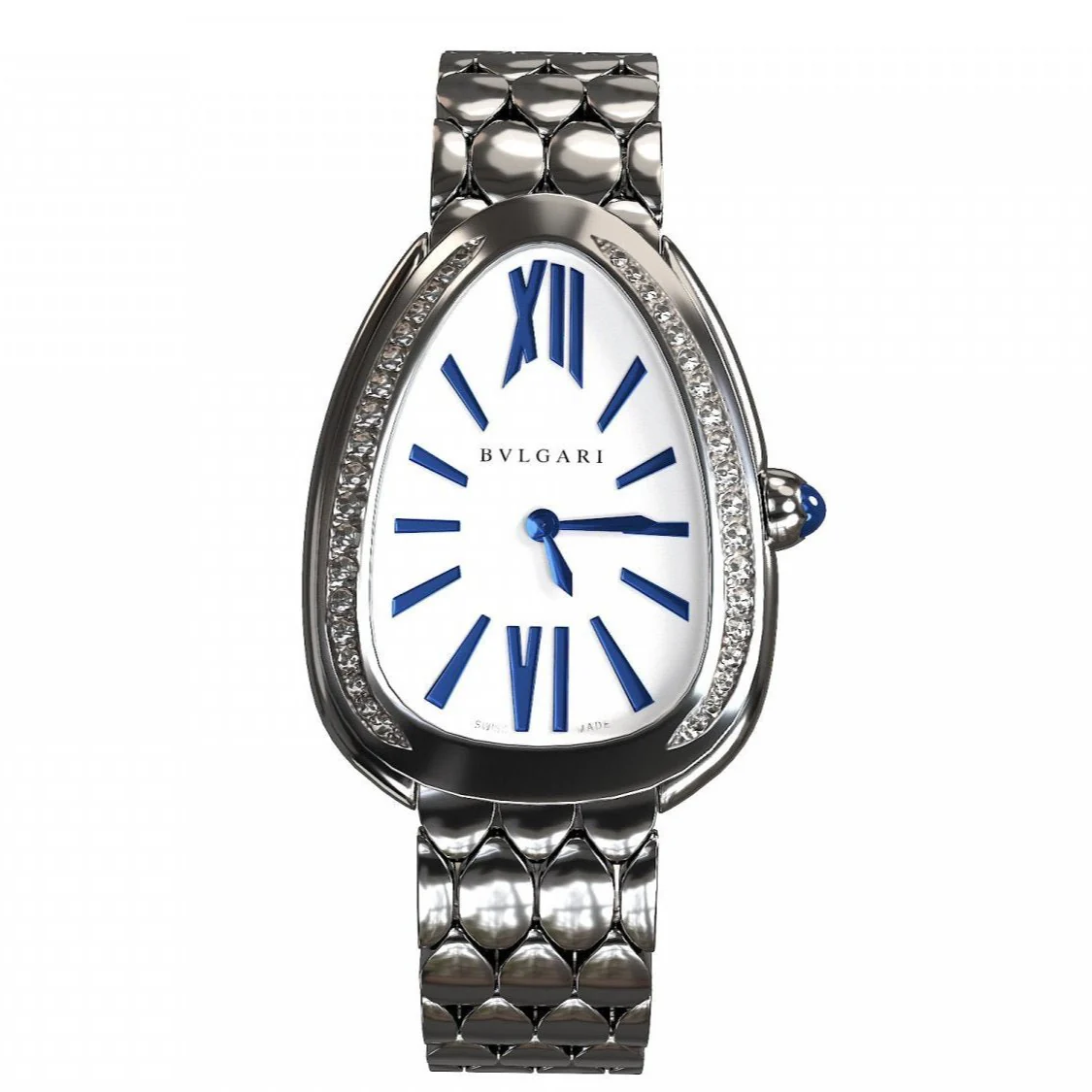 Bvlgari Serpenti Seduttori Silver Watch - Image 6