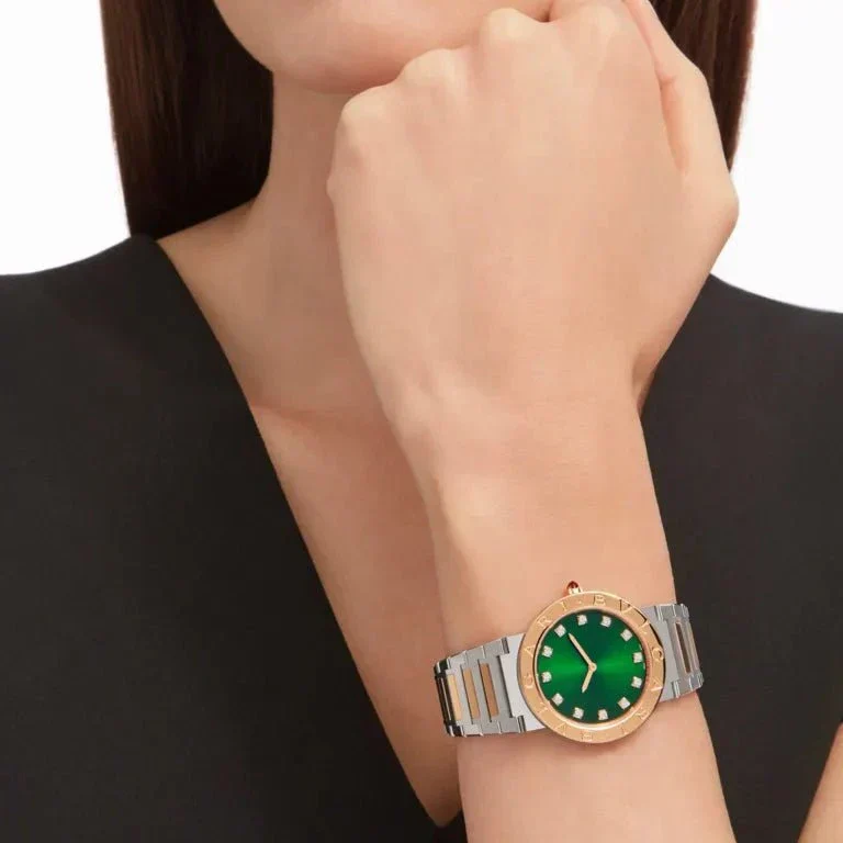 Bvlgari Women's Green Watch - Image 5