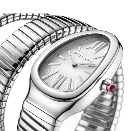 Bvlgari Serpenti Tubogas Silver Watch - Image 3
