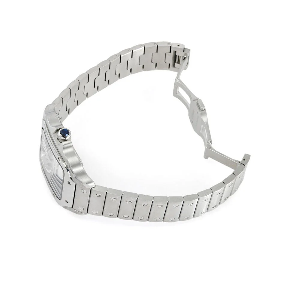 Cartier Santos Large Skeleton Watch - Image 3
