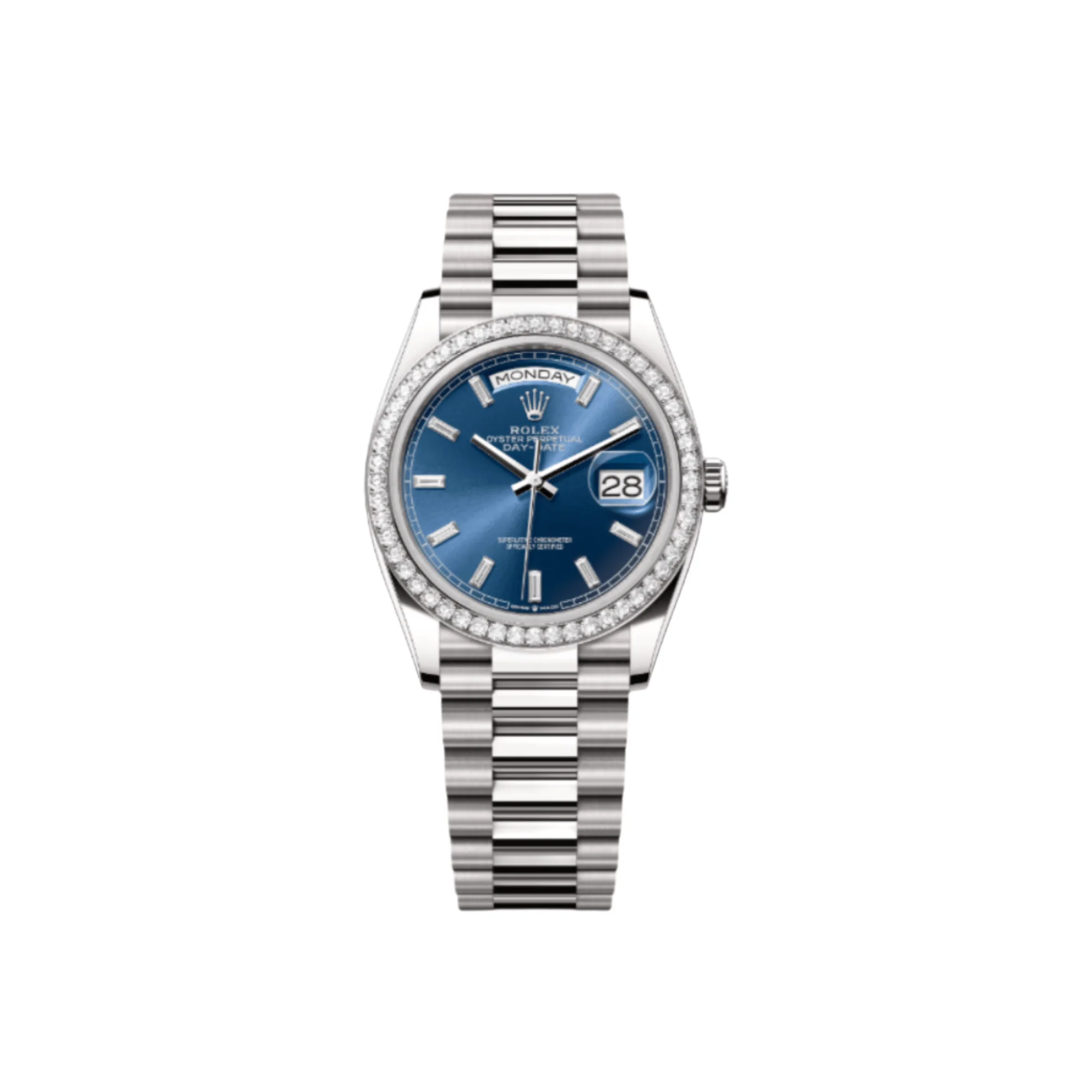 Day-Date 36 Oyster, 36 mm, White Gold Reference 128349RBR