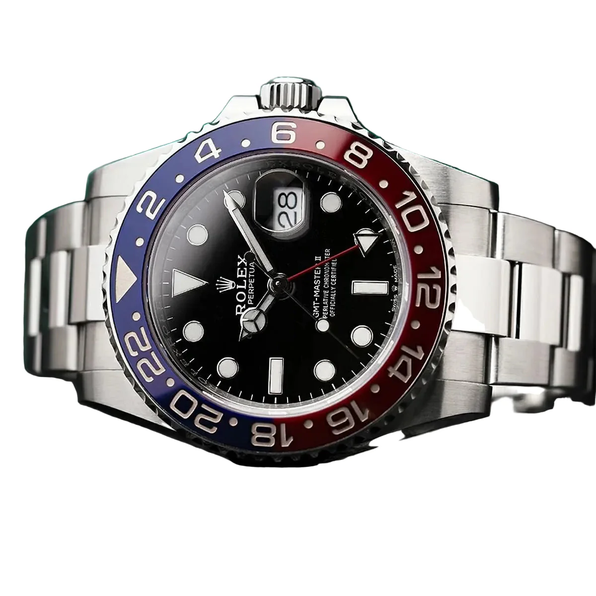 GMT-Master II Oyster, 40 mm, Oystersteel Reference 126710BLRO - Image 6