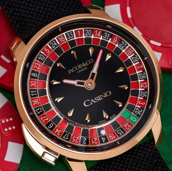 Jacob & Co. Limited Edition Casino Tourbillon 44mm Gold Men’s Watch - Image 9