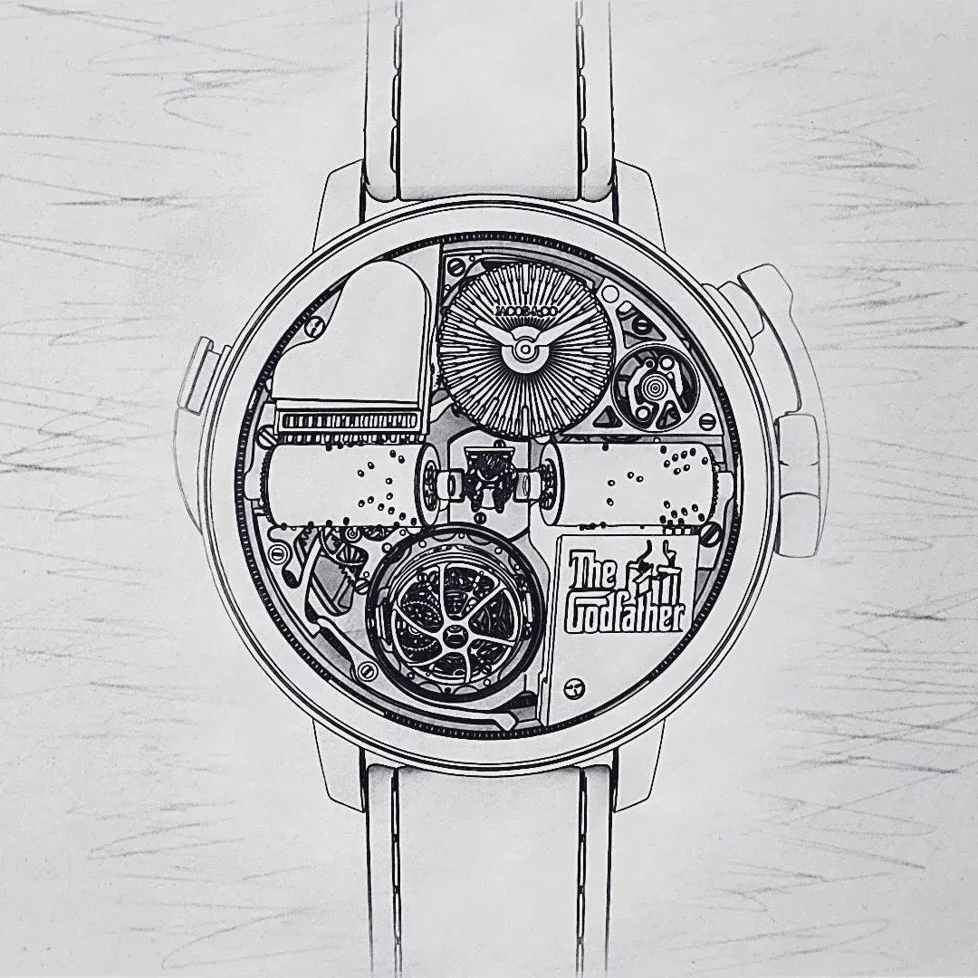 Jacob & Co. Opera Godfather Musical Watch Rose Gold - Image 7