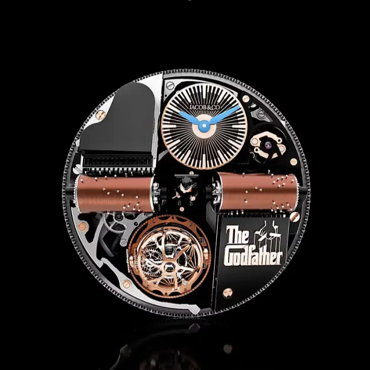 Jacob & Co. Opera Godfather Musical Watch Rose Gold - Image 9