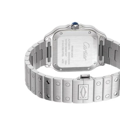 Cartier Santos-Dumont Men's watch WSSA0030 Large Blue Model - Image 3