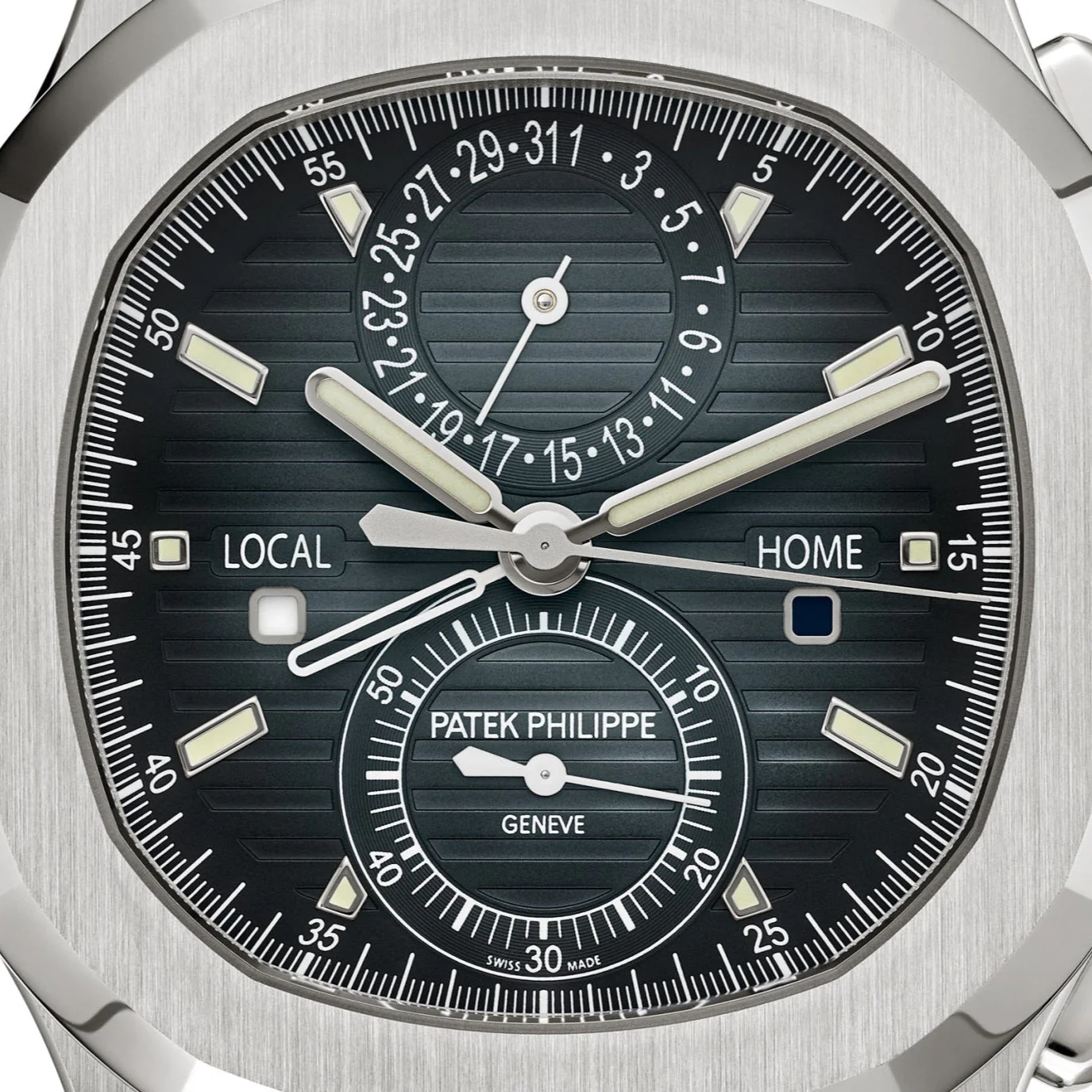 Patek Philippe Nautilus Travel Time Blue Dial - Image 11
