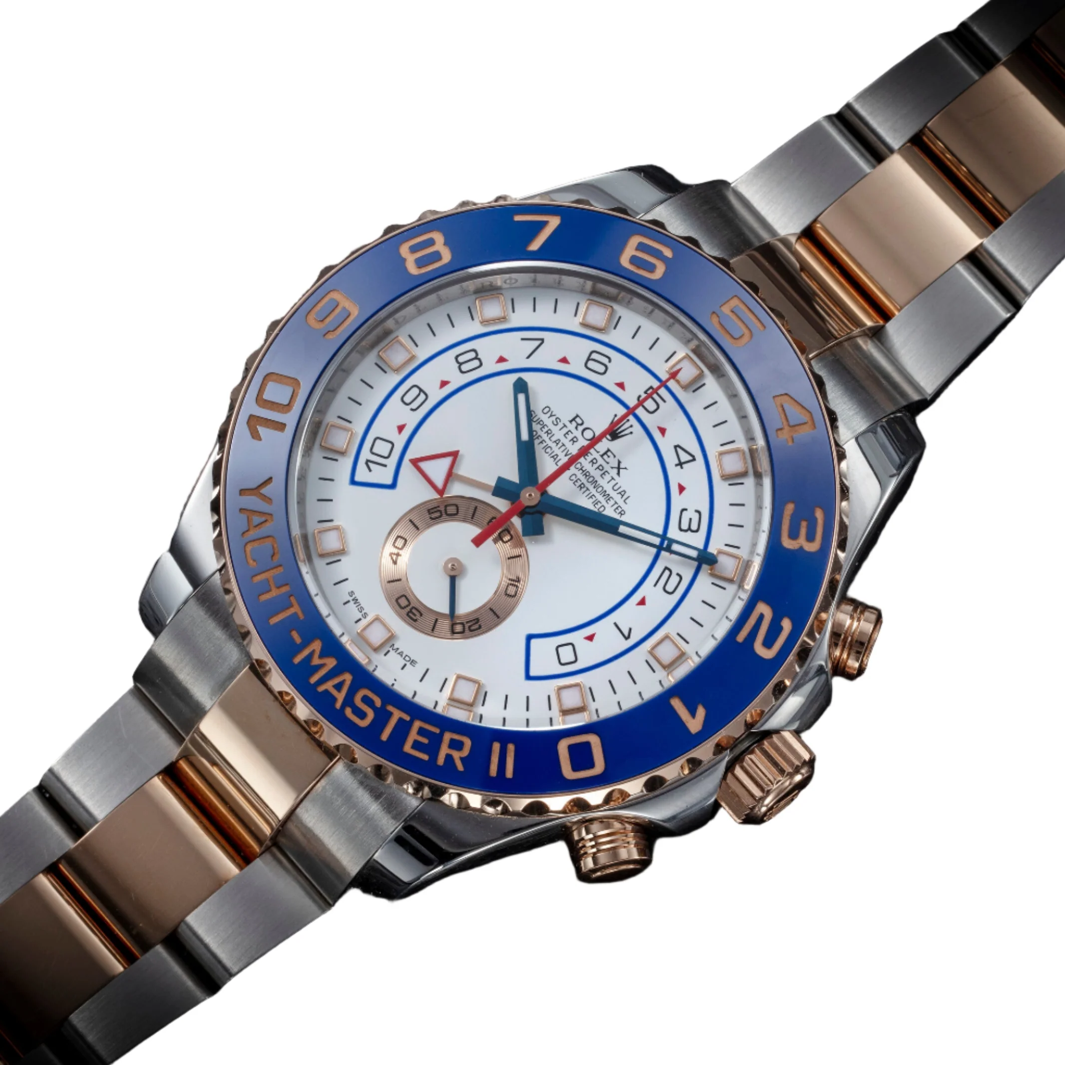 Rolex Yacht-Master Ii Steel & Rose Gold Luxury Men'S Watch 116681-0002 - Image 6