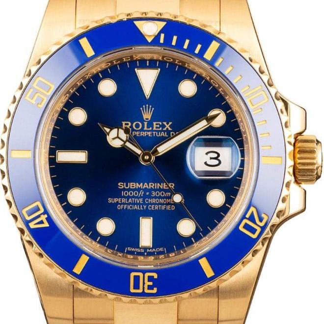 Rolex Blue Yellow Gold Submariner 126618 - Image 2