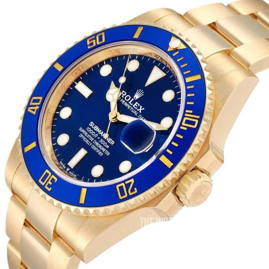 Rolex Blue Yellow Gold Submariner 126618 - Image 4