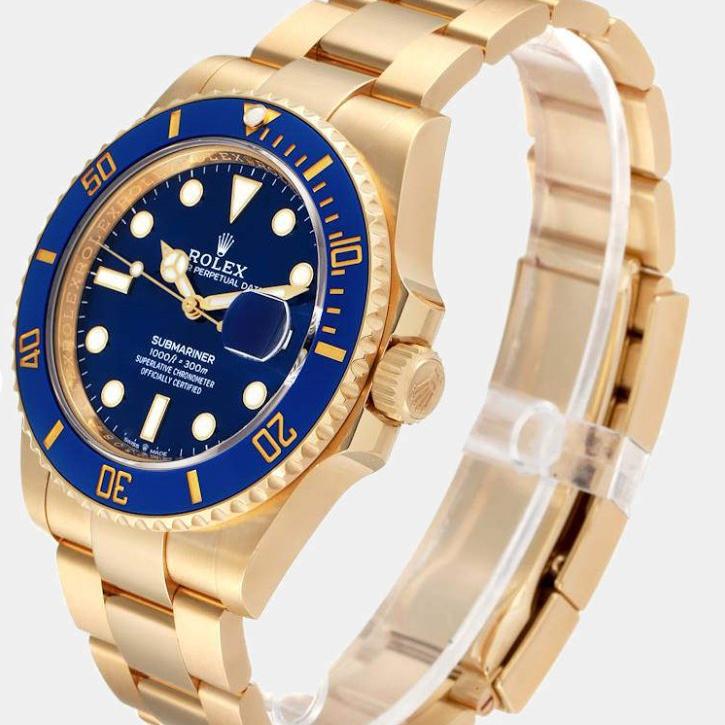 Rolex Blue Yellow Gold Submariner 126618 - Image 6