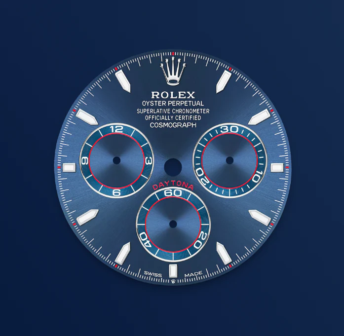 Rolex Cosmograph Daytona  Oyster, 40 mm, white gold blue dail - Image 4