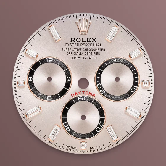 Rolex Cosmograph Daytona  Oyster Everose gold and diamonds - Image 3