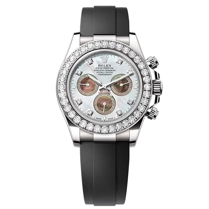 Rolex Cosmograph Daytona Oyster white gold and diamonds