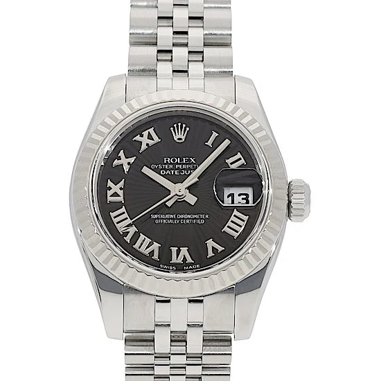 Rolex Datejust 126284RBR Black And Silver, Stainless Steel Watch - Image 3