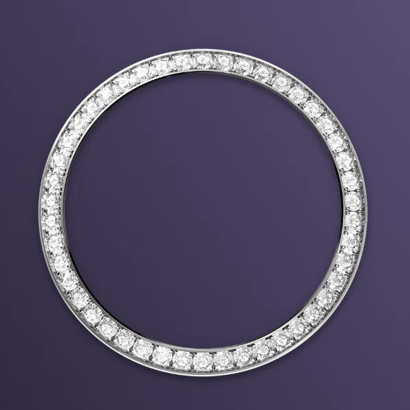 Rolex Datejust 31 mm, Oystersteel, white gold and diamonds - Image 2