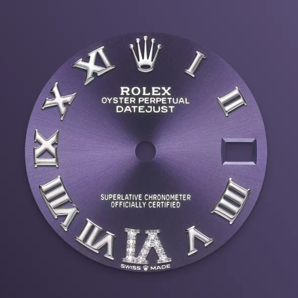 Rolex Datejust 31 mm, Oystersteel, white gold and diamonds - Image 3
