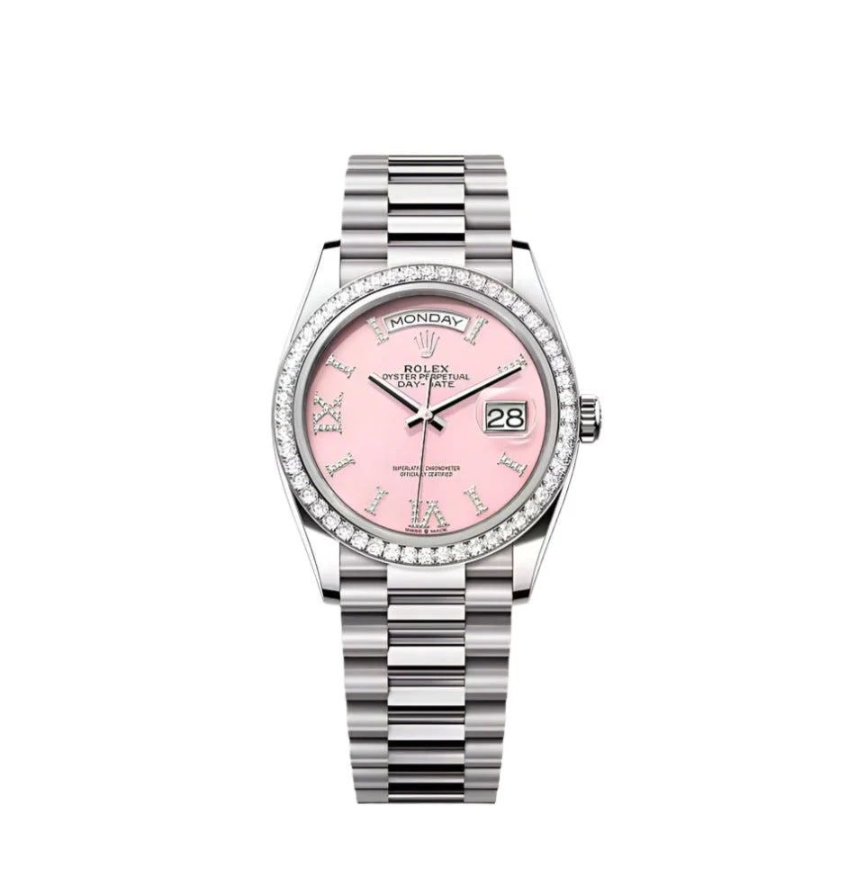 Rolex Datejust 36 Oyster, 36 mm, Oro Bianco E Diamanti Referenza 278289RBR