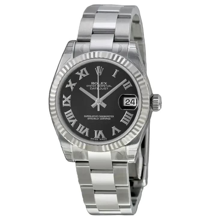 Rolex Datejust 31  Oyster, 31 mm, Oystersteel and white gold - Image 5