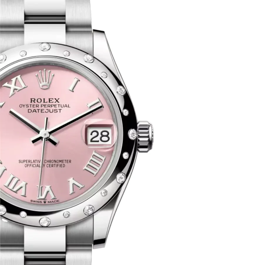 Rolex Datejust 31  Oyster, 31 mm, Oystersteel, white gold and diamonds - Image 2
