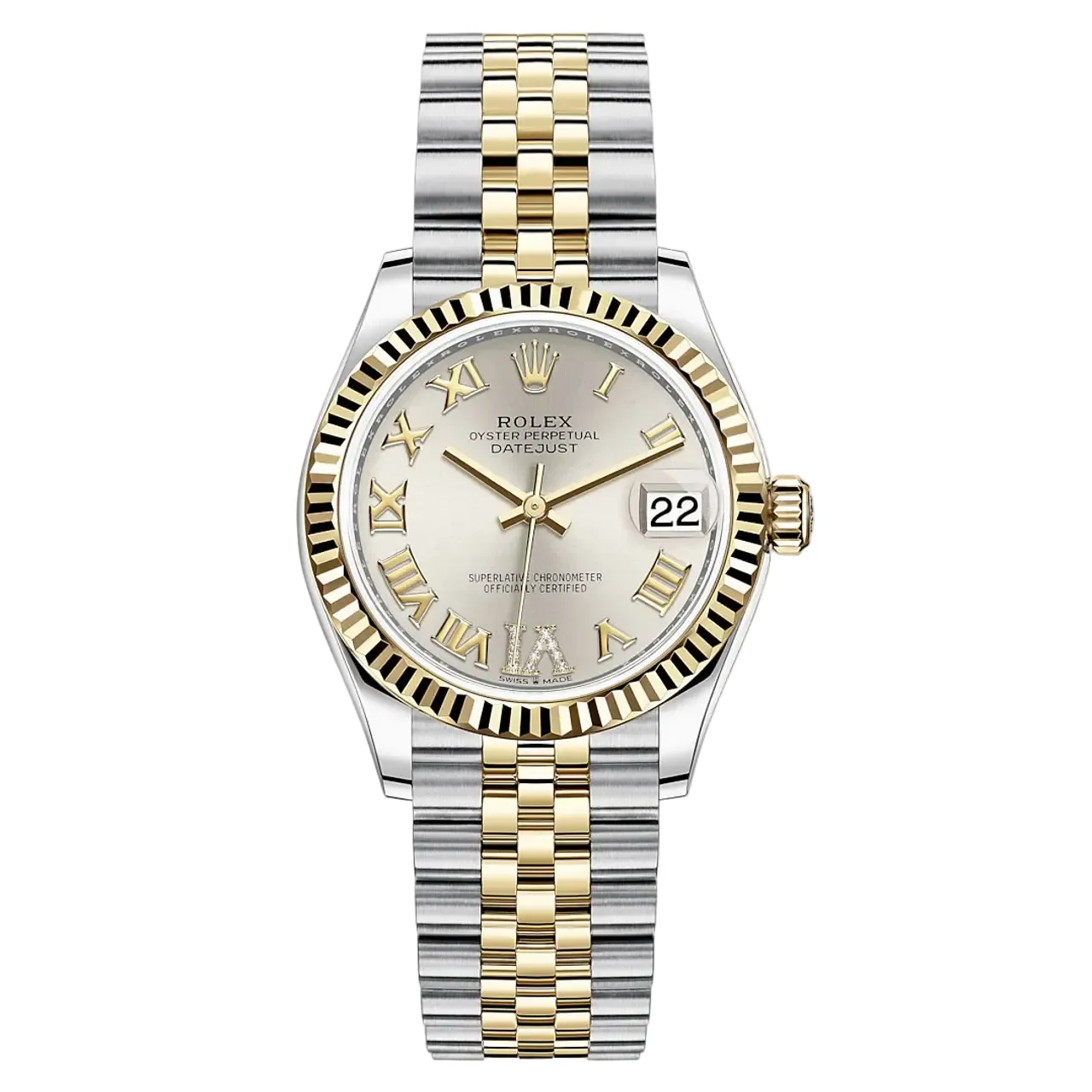 Rolex Datejust 31 Silver Jubilee Reference# 278273 - Image 2