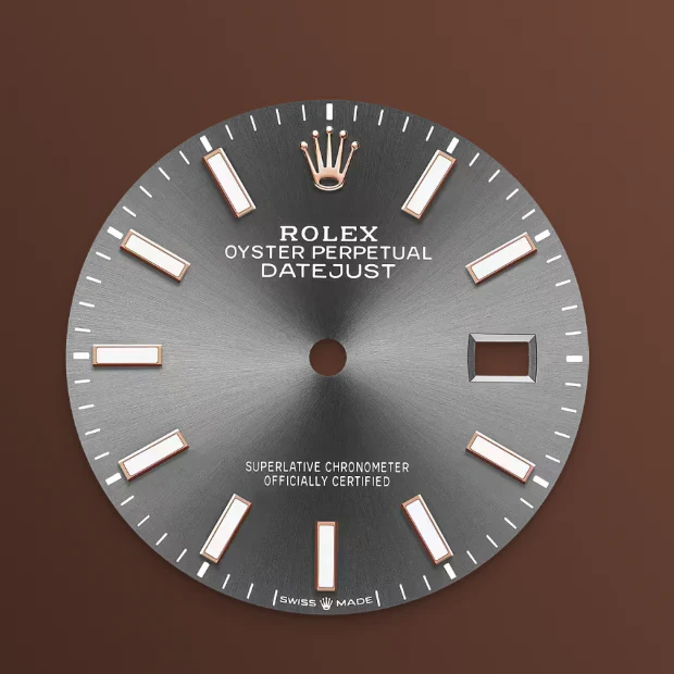 Rolex Datejust 36  Oyster, 36 mm, Oystersteel, Everose gold and diamonds - Image 2