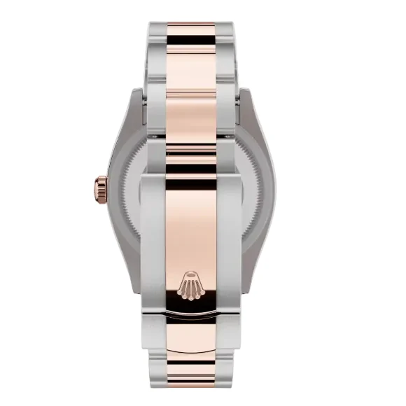 Rolex Datejust 36  Oyster, 36 mm, Oystersteel, Everose gold and diamonds - Image 3