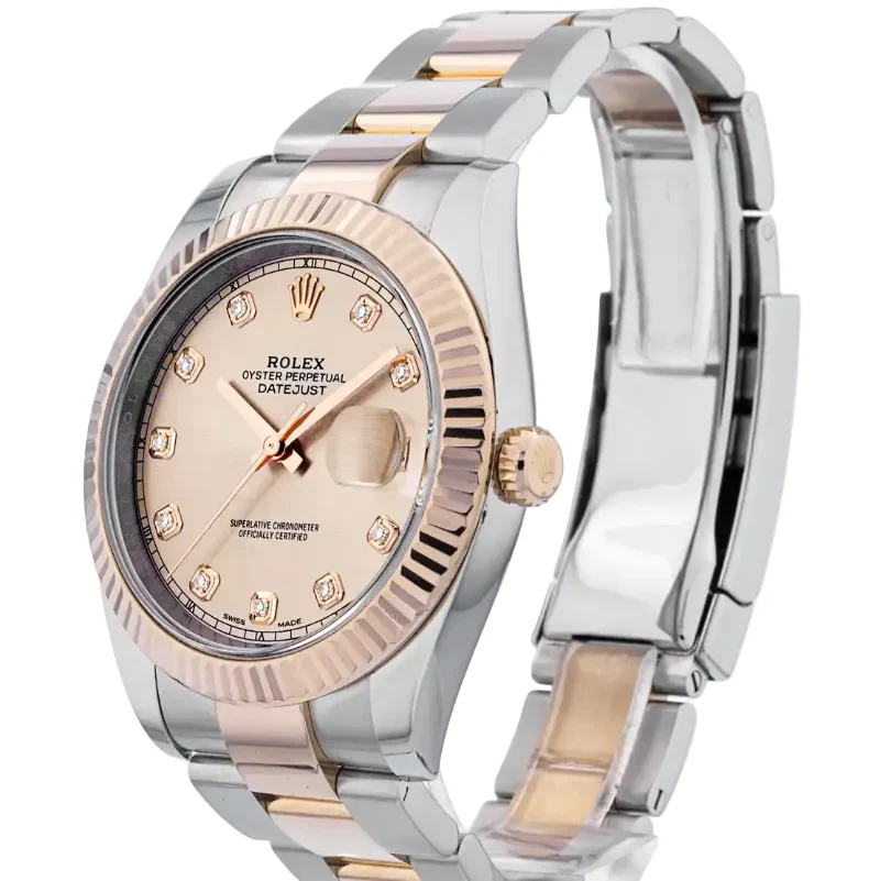 Rolex Datejust 41  Oyster, 41 mm, Oystersteel and Everose gold - Image 5