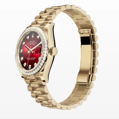 Rolex Datejust Oyster, Yellow Gold and Diamonds 28 mm - Image 4