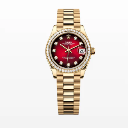 Rolex Datejust Oyster, Yellow Gold and Diamonds 28 mm - Image 7
