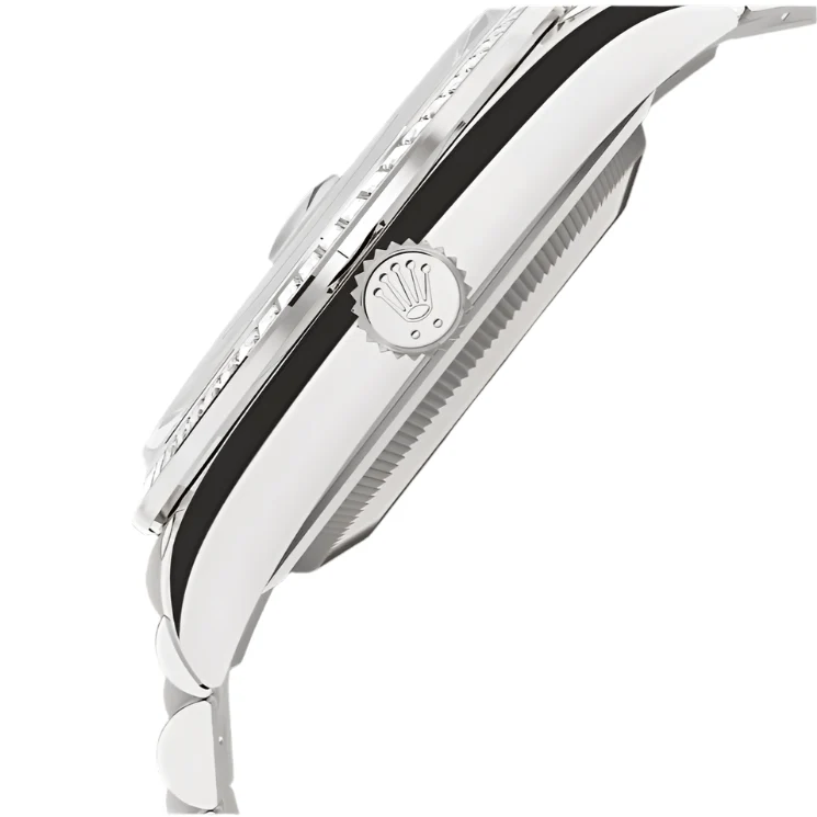Rolex Day-Date 36 Oyster, 36 mm, White Gold and Diamonds Dial Crystal Bracelet - Image 2