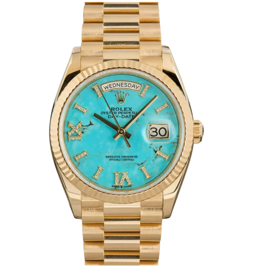 Rolex Day-Date 36  Oyster, 36 mm, yellow gold and diamonds - Image 5