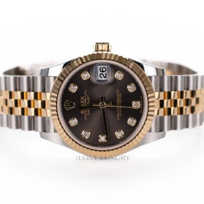 Rolex Datejust 31 Oyster, 31 mm, Oystersteel and Yellow Gold - Image 5