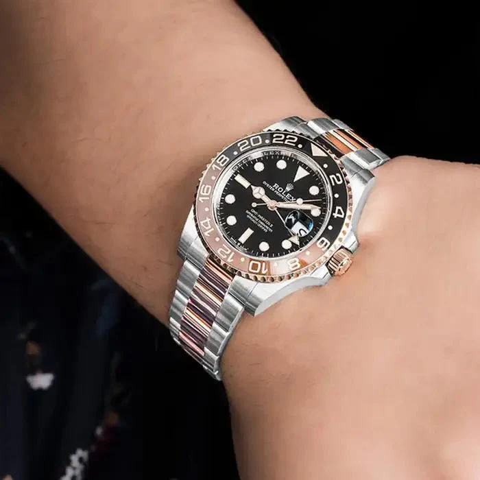 GMT-Master II Oyster, 40mm, Oystersteel and Everose Gold Reference 126711CHNR - Image 7