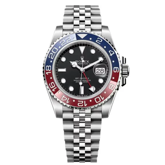 Rolex GMT Master II 40mm Stainless Steel Black