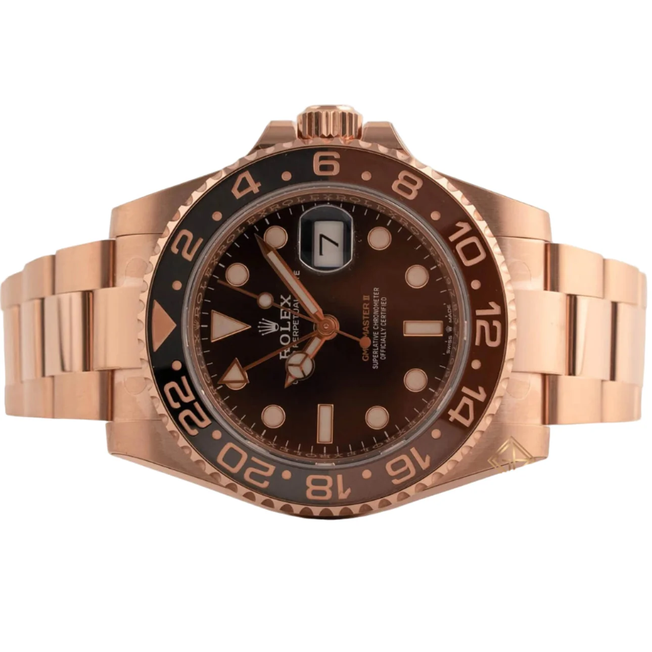 Rolex GMT-Master II Root Beer Rose Gold 126715CHNR - Image 4