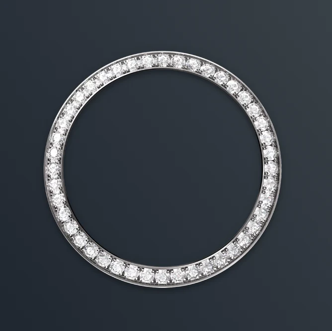 Rolex Lady-Datejust Oyster, 28 mm, white gold and diamonds - Image 3
