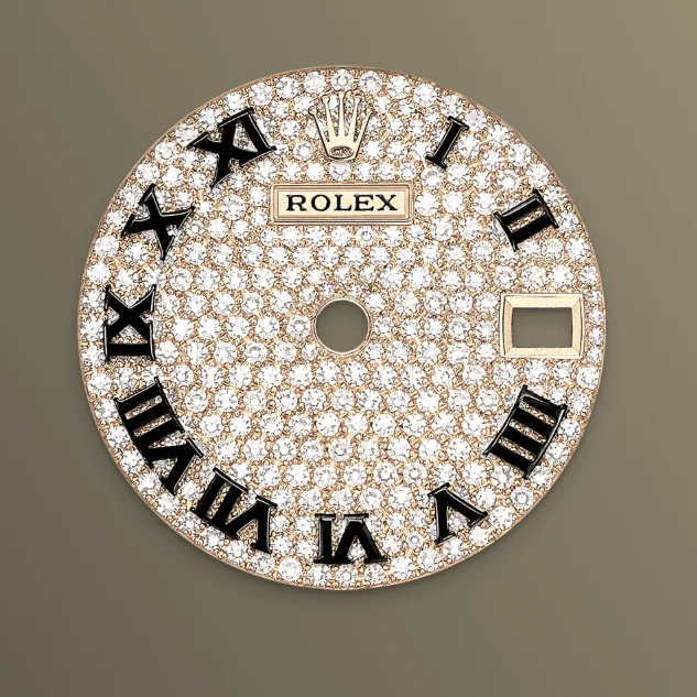 Rolex Lady-Datejust  Oyster, 28 mm, yellow gold and diamonds - Image 2