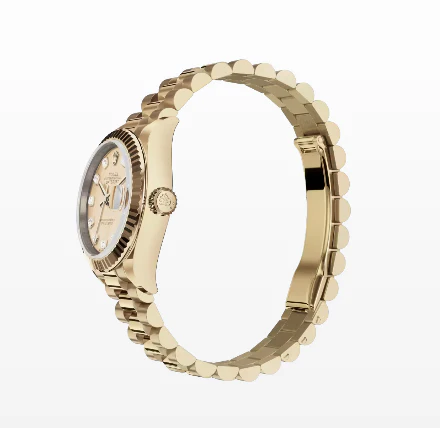 Rolex Lady-Datejust  Oyster, Yellow Gold 28mm - Image 4