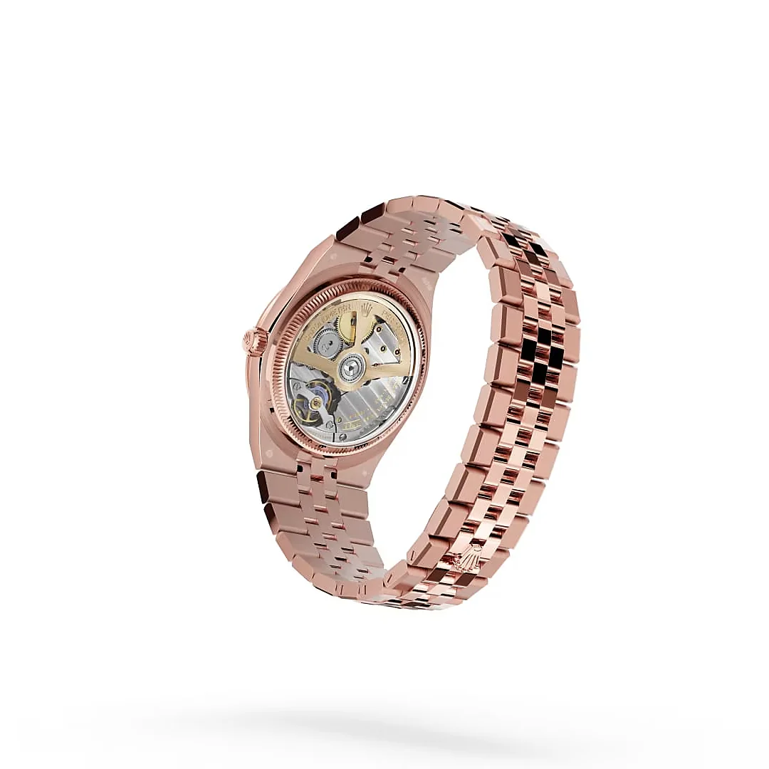 Rolex Land-Dweller 40 Oyster, 40 mm, Everose Gold and Diamonds - Image 6