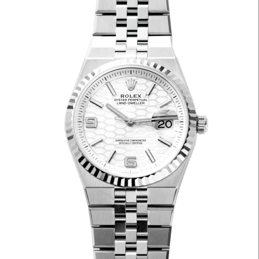 Rolex Land-Dweller 40  Oyster, 40 mm, Oystersteel and white gold - Image 5