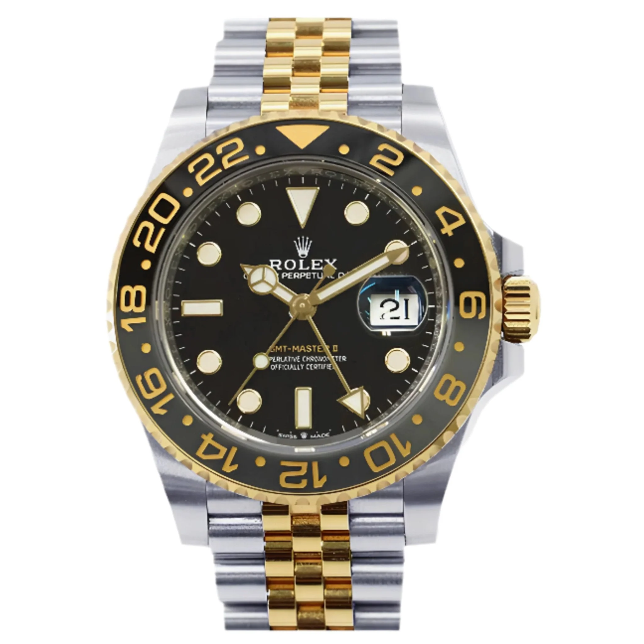 Rolex GMT-Master II Oyster, 40mm, Oystersteel and Yellow Gold - Image 2